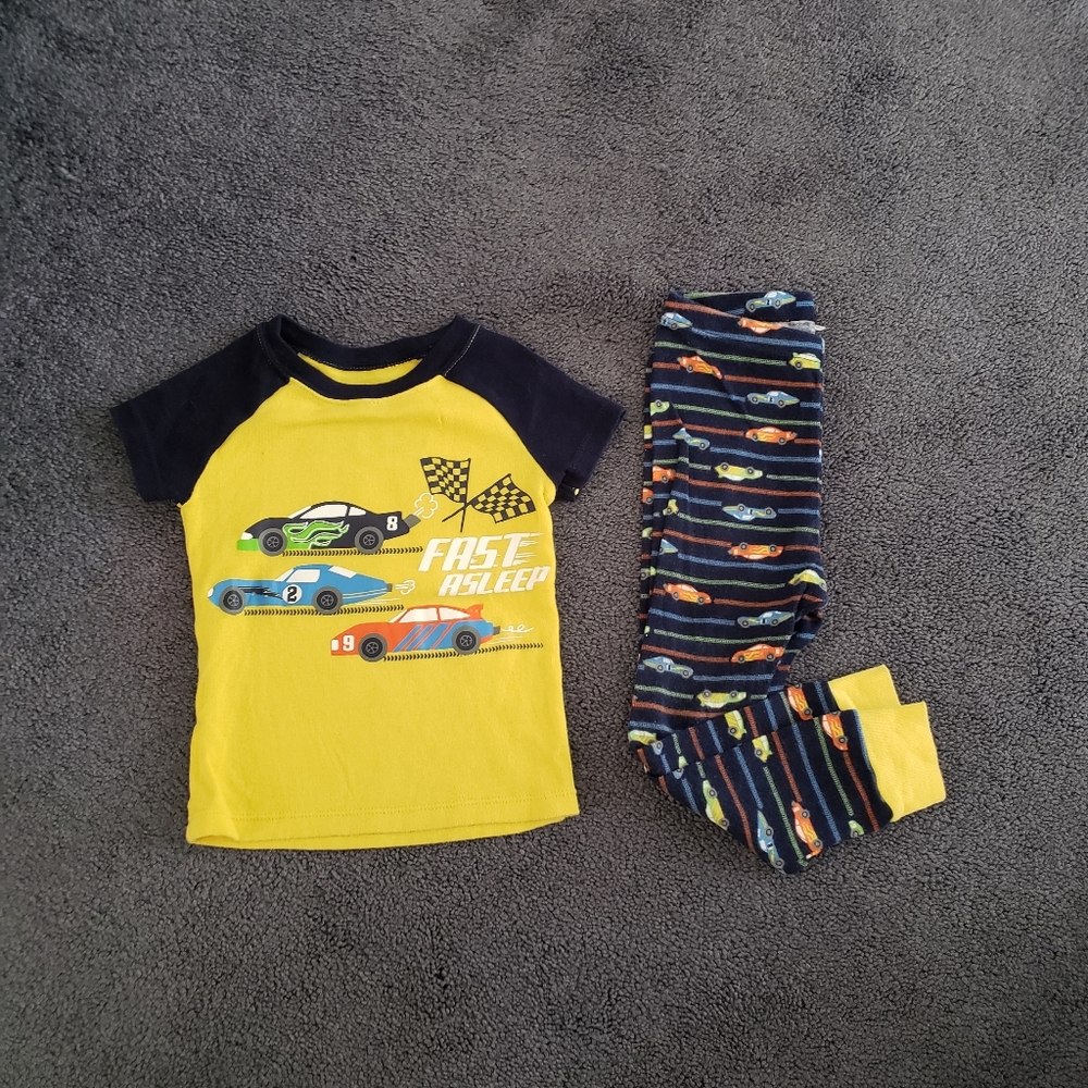 Race car pajamas